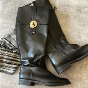 🛒CLEARANCE Tommy Hilfiger Riding Boots - 6.5 M Black